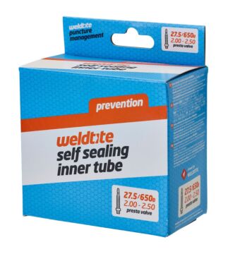 Dętka z płynem antyprzebiciowym Weldtite Self Sealing Inner Tube 27.5"/650B x 2.00 - 2.50 Presta