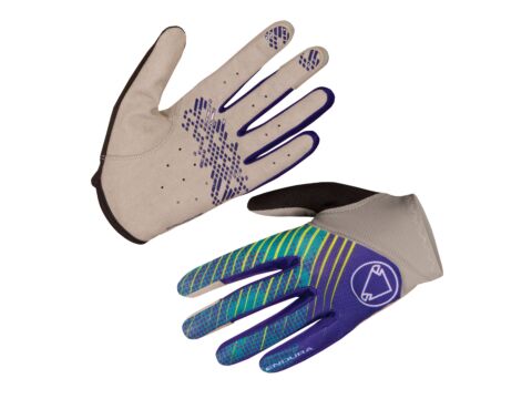 Rękawiczki damskie rowerowe Endura Hummvee Lite kobaltowe