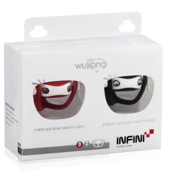 Oświetlenie rowerowe Infini Wukong Set