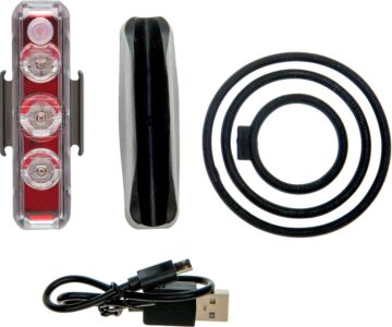 Lampka tylna Blackburn Dayblazer 125 REAR, 125 lumenów USB