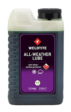 Olej do łańcucha Weldtite All-weather Lube with Teflon 1L (warunki suche i mokre)